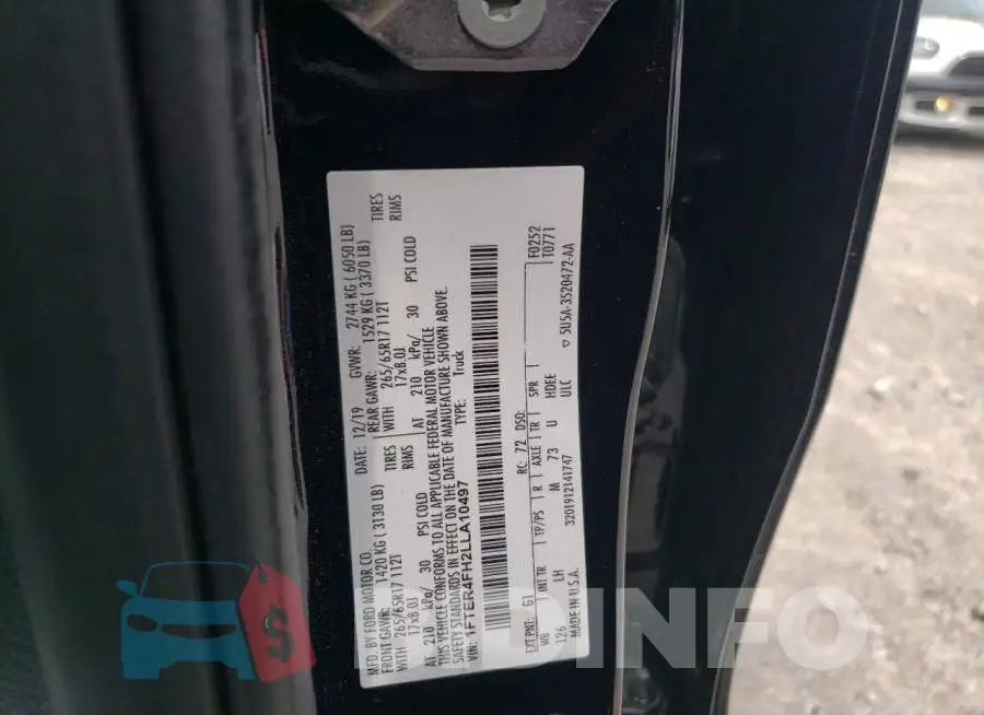 1FTER4FH2LLA10497 Photo# 12