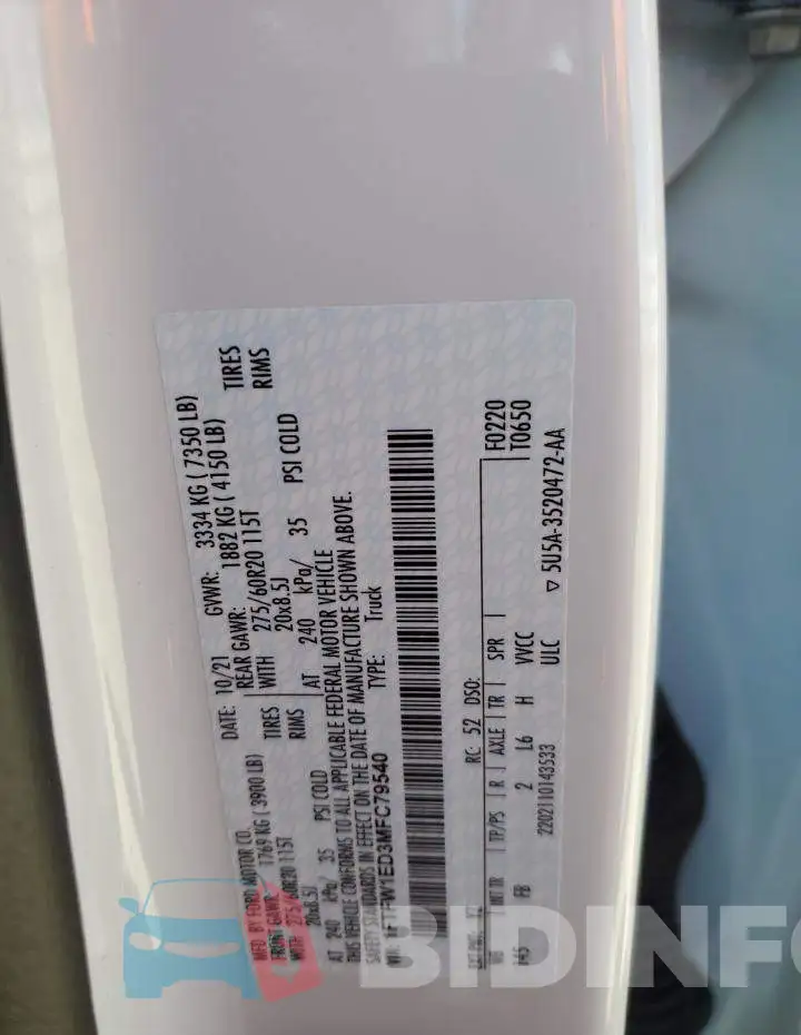1FTFW1ED3MFC79540 Photo# 12