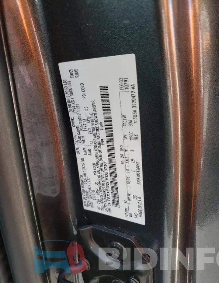 1FTFX1EG2FKD53757 Photo# 12