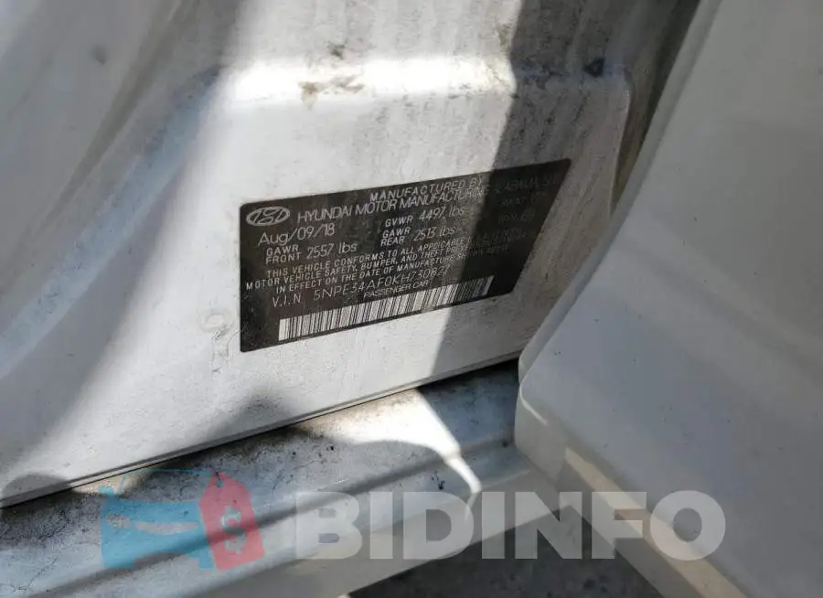 5NPE34AF0KH730827 Photo# 12