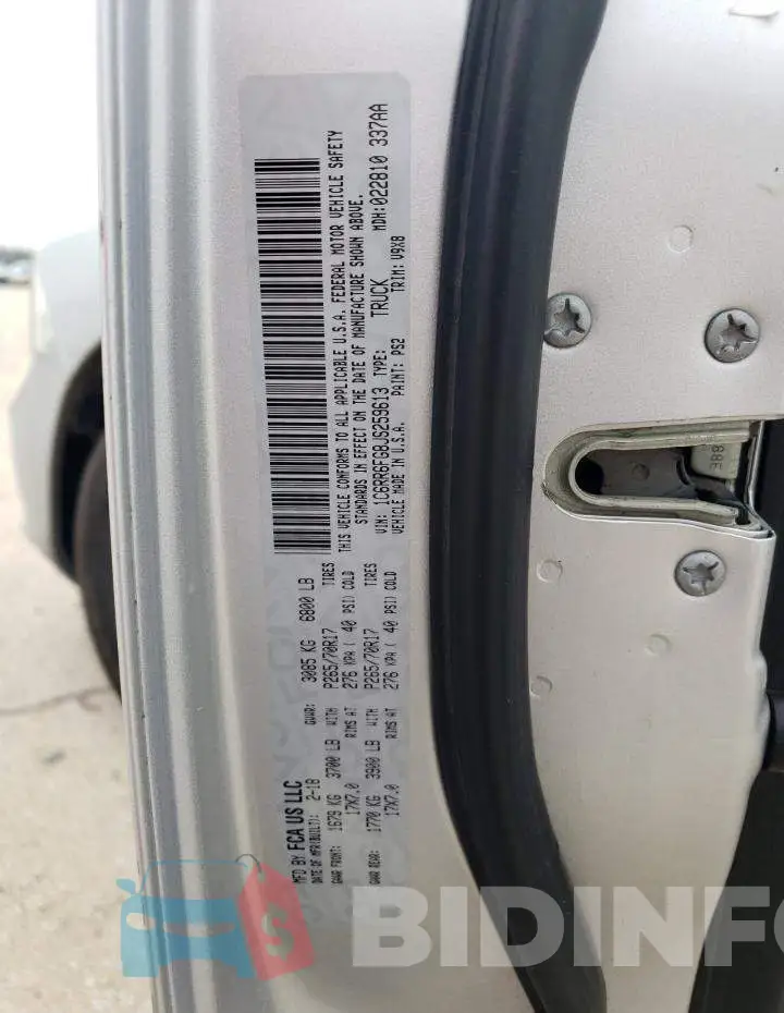 1C6RR6FG8JS259613 Photo# 13