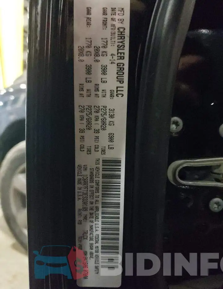 1C6RR7FT3ES330189 Photo# 12