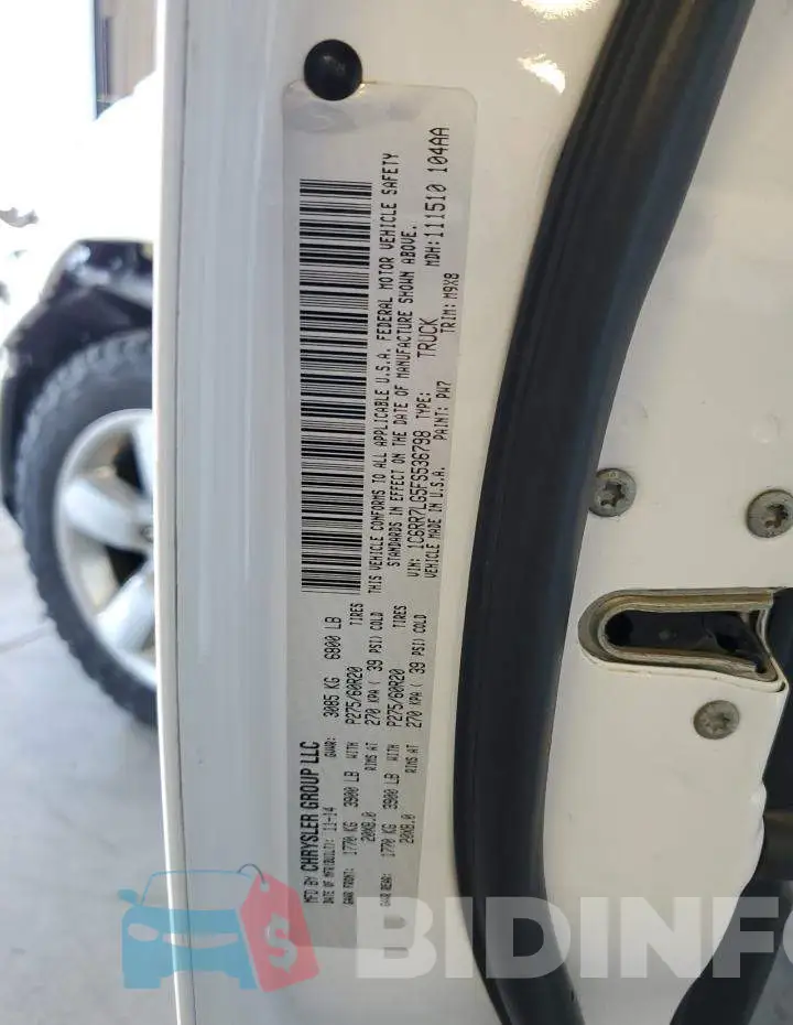 1C6RR7LG5FS536798 Photo# 12