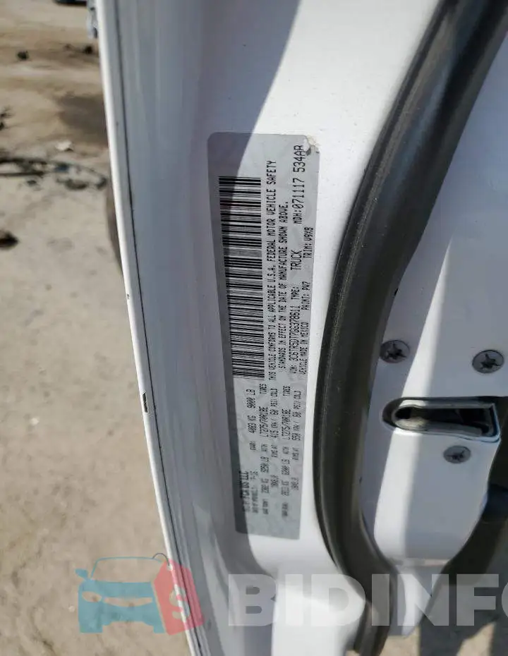 3C6TR5DT7GG378611 Photo# 12
