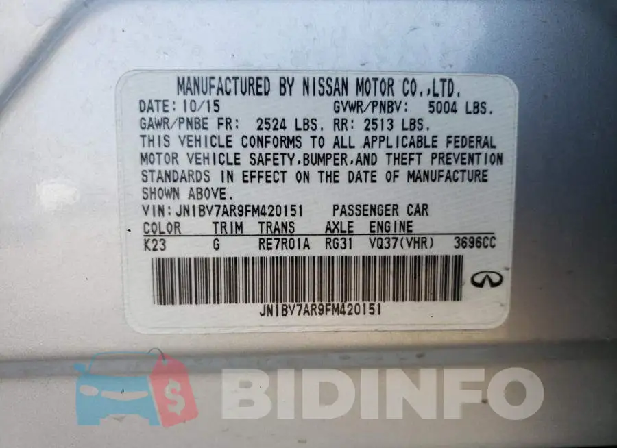 JN1BV7AR9FM420151 Photo# 12