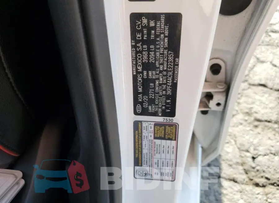 3KPF44AC9LE223857 Photo# 13