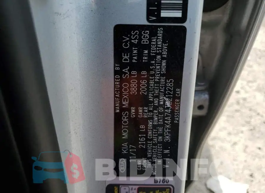 3KPFK4A74JE212285 Photo# 12
