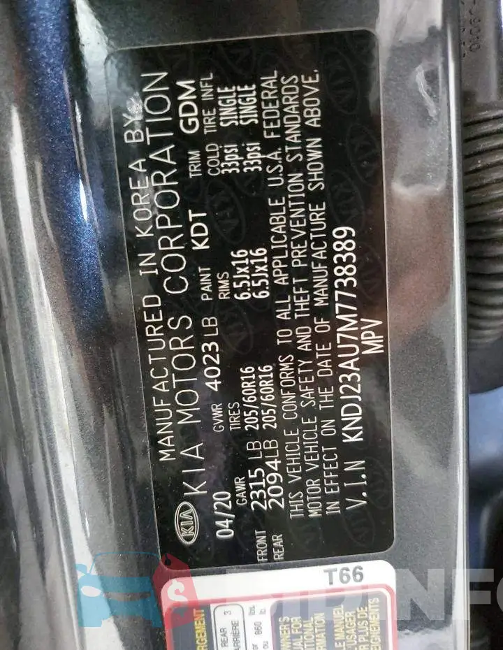 KNDJ23AU7M7738389 Photo# 13