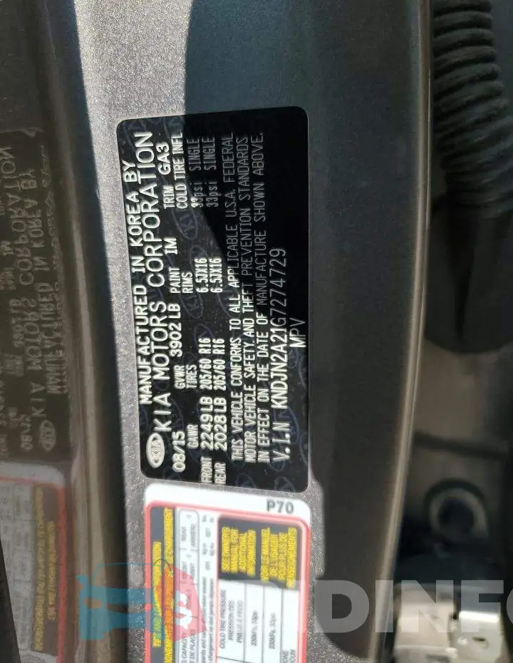 KNDJN2A21G7274729 Photo# 12