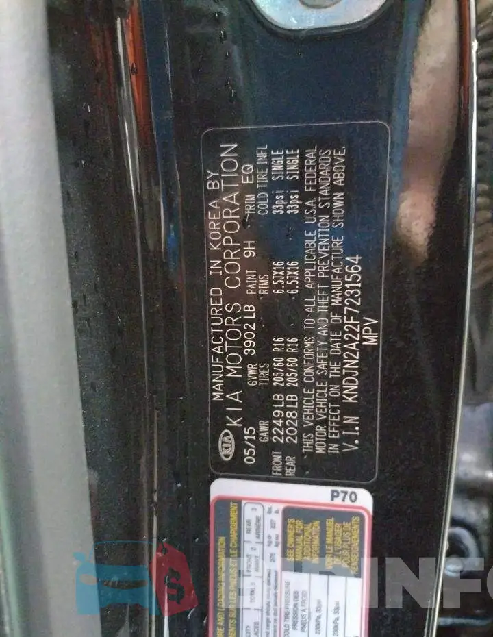KNDJN2A22F7231564 Photo# 12