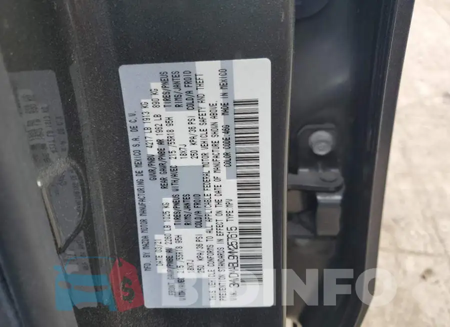 3MVDMABL9MM257615 Photo# 13