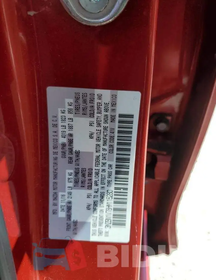 3MZBN1V78HM115280 Photo# 12