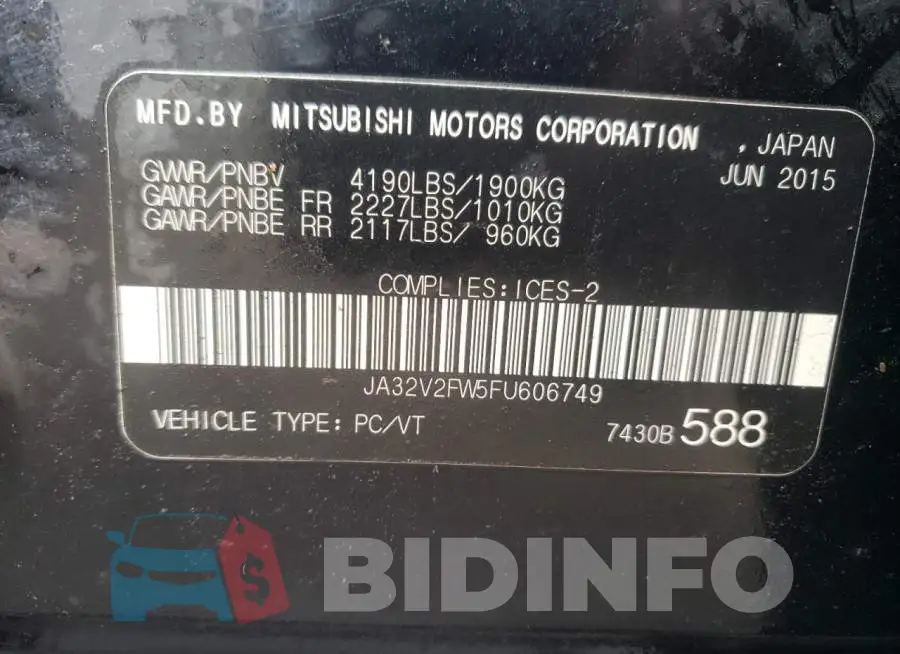 JA32V2FW5FU606749 Photo# 13
