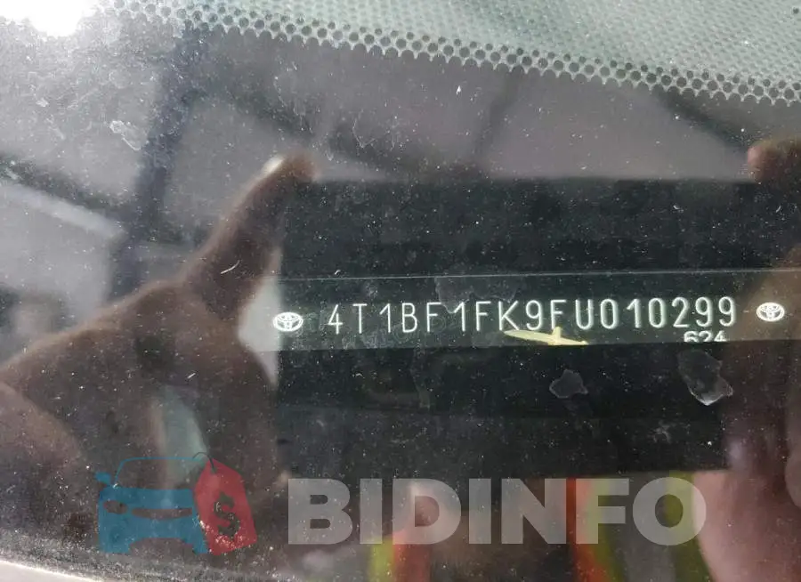4T1BF1FK9FU010299 Photo# 12