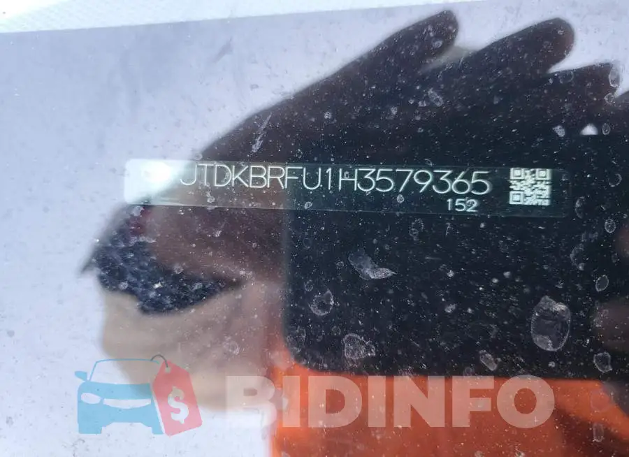 JTDKBRFU1H3579365 Photo# 12