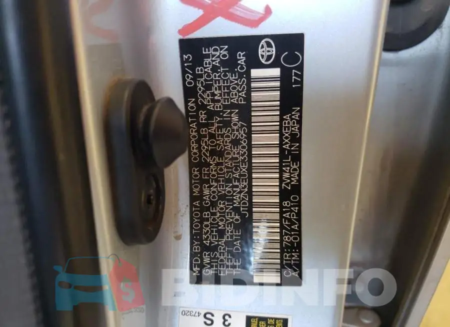 JTDZN3EUXE3306957 Photo# 12