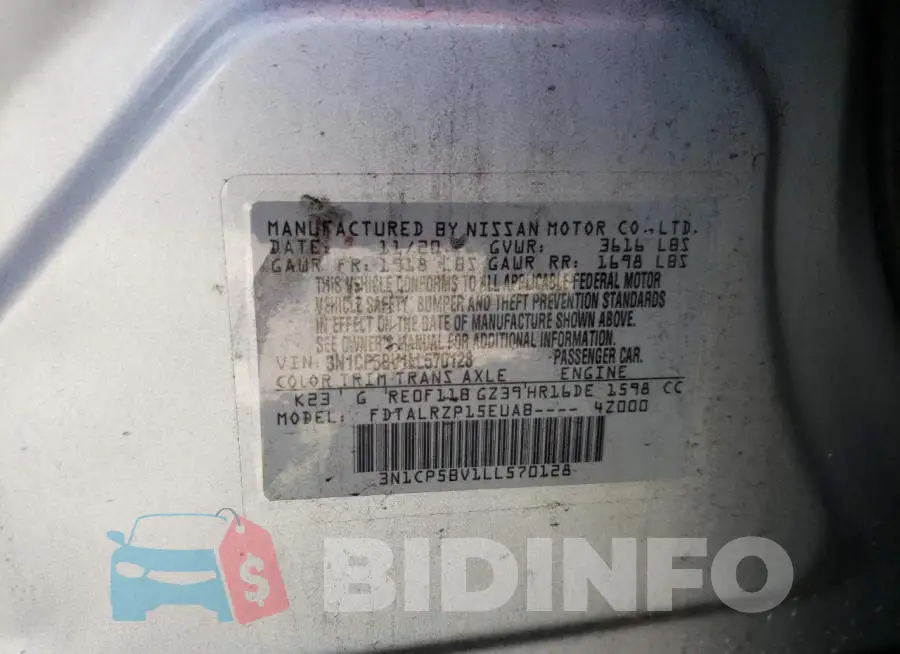 3N1CP5BV1LL570128 Photo# 12