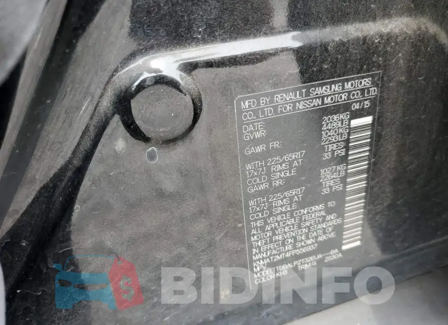 KNMAT2MT4FP556937 Photo# 13