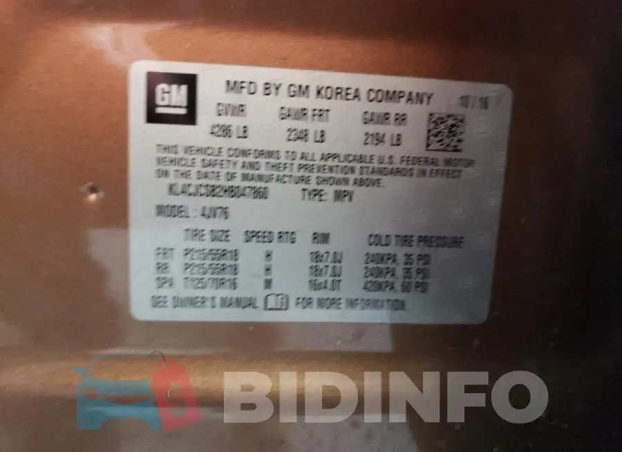 KL4CJCSB2HB047860 Photo# 13