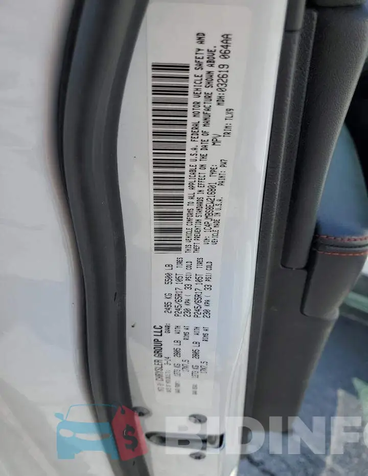 1C4PJMBS8EW216801 Photo# 13