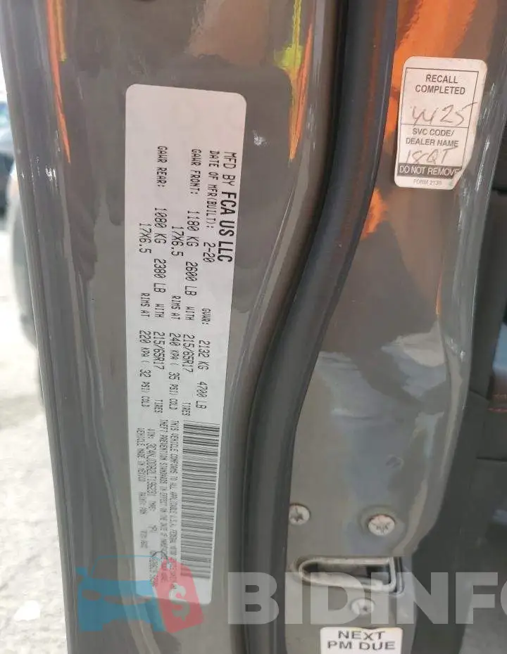 3C4NJDDB2LT196231 Photo# 12