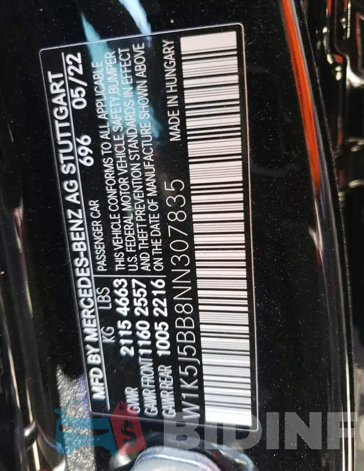 W1K5J5BB8NN307835 Photo# 12