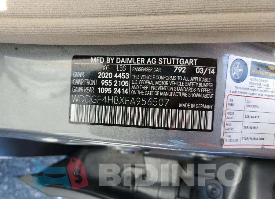 WDDGF4HBXEA956507 Photo# 12