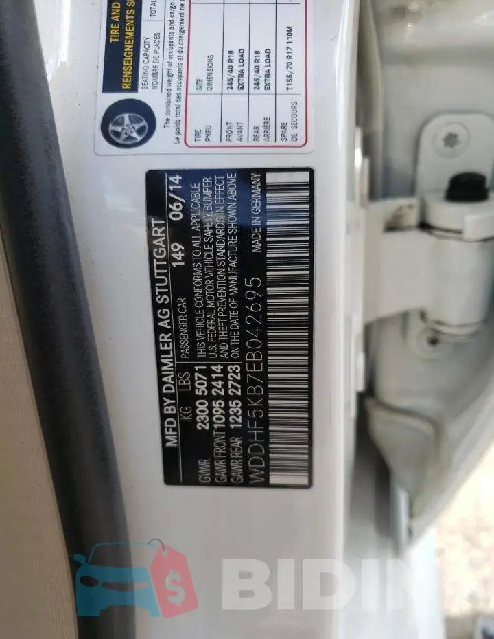 WDDHF5KB7EB042695 Photo# 12