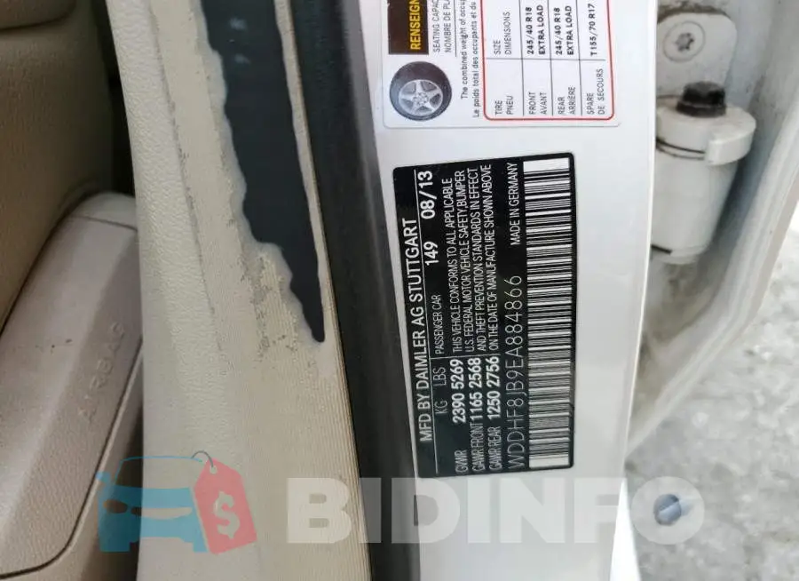 WDDHF8JB9EA884866 Photo# 12