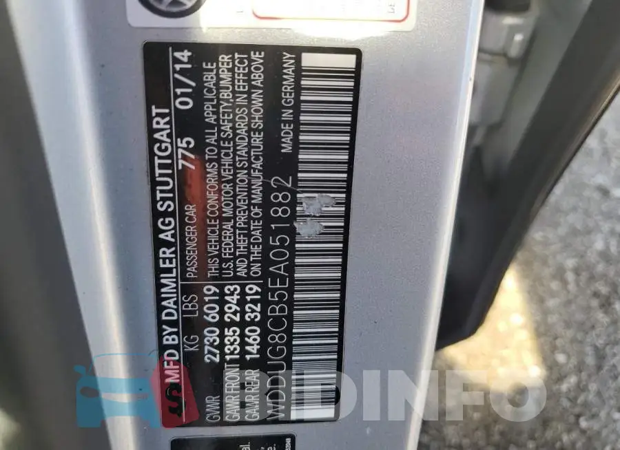 WDDUG8CB5EA051882 Photo# 12