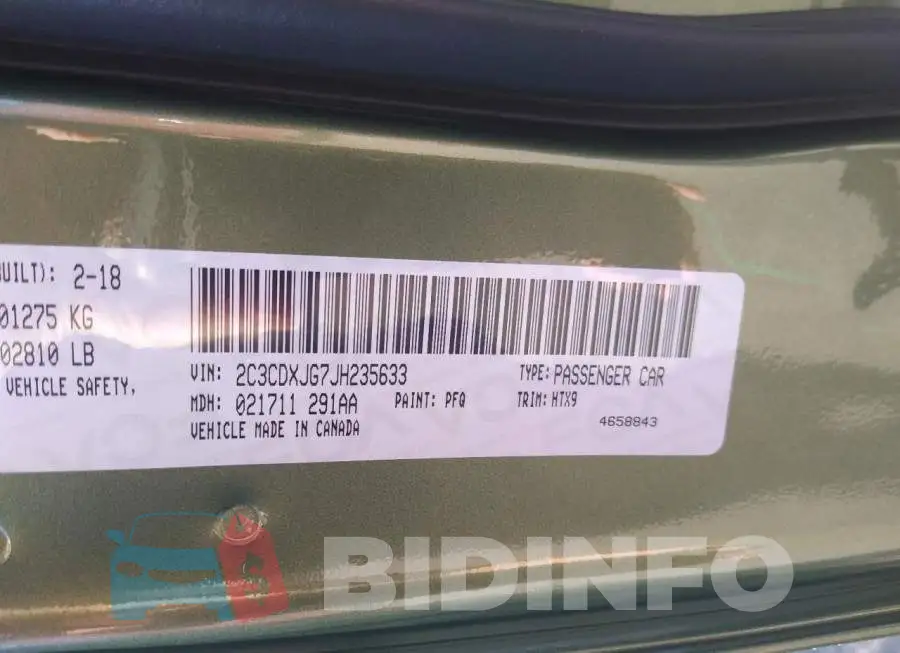 2C3CDXJG7JH235633 Photo# 10