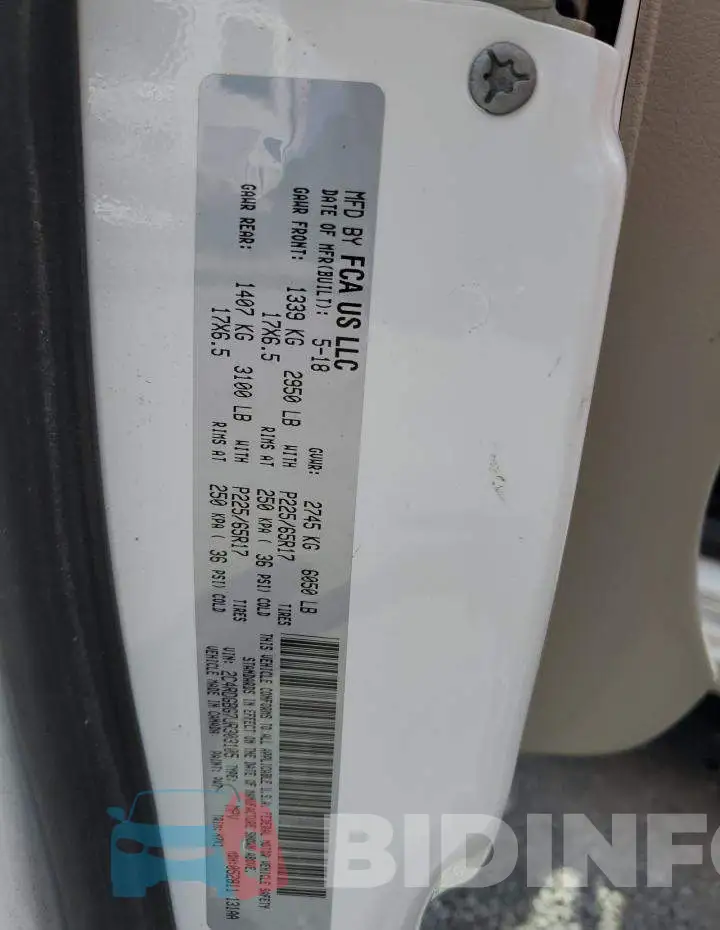 2C4RDGBG7JR303105 Photo# 12