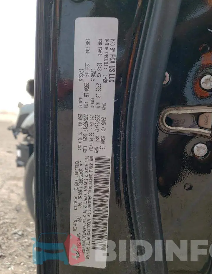 3C4PDCAB3LT180456 Photo# 14