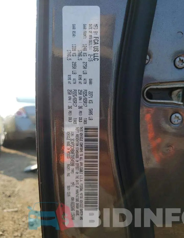 3C4PDCABXFT654598 Photo# 12