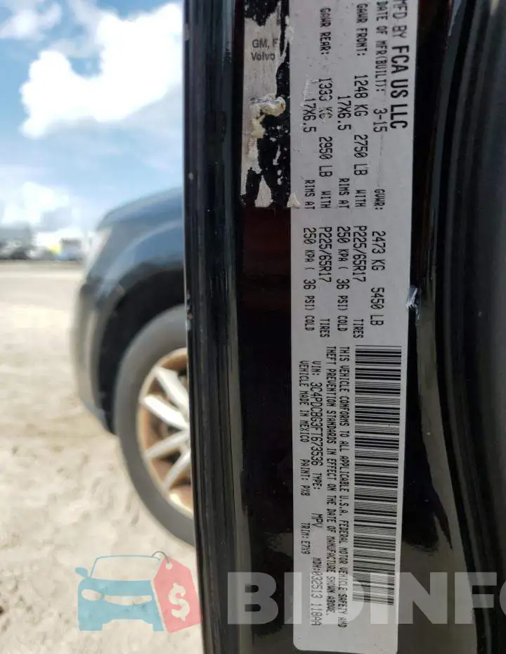 3C4PDCBG3FT673536 Photo# 13