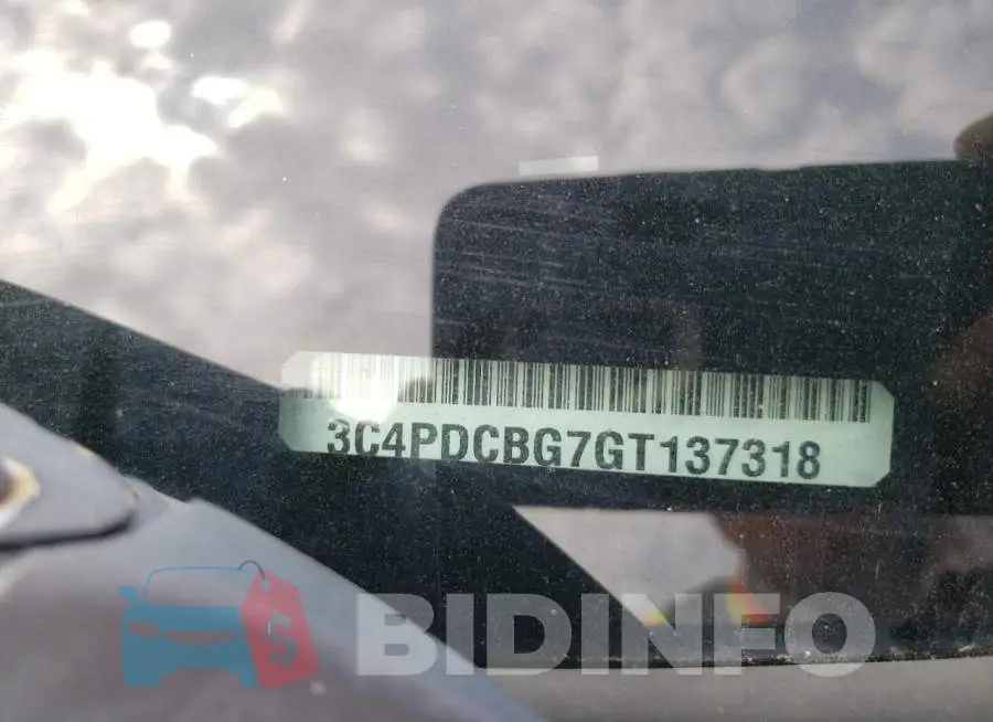 3C4PDCBG7GT137318 Photo# 13