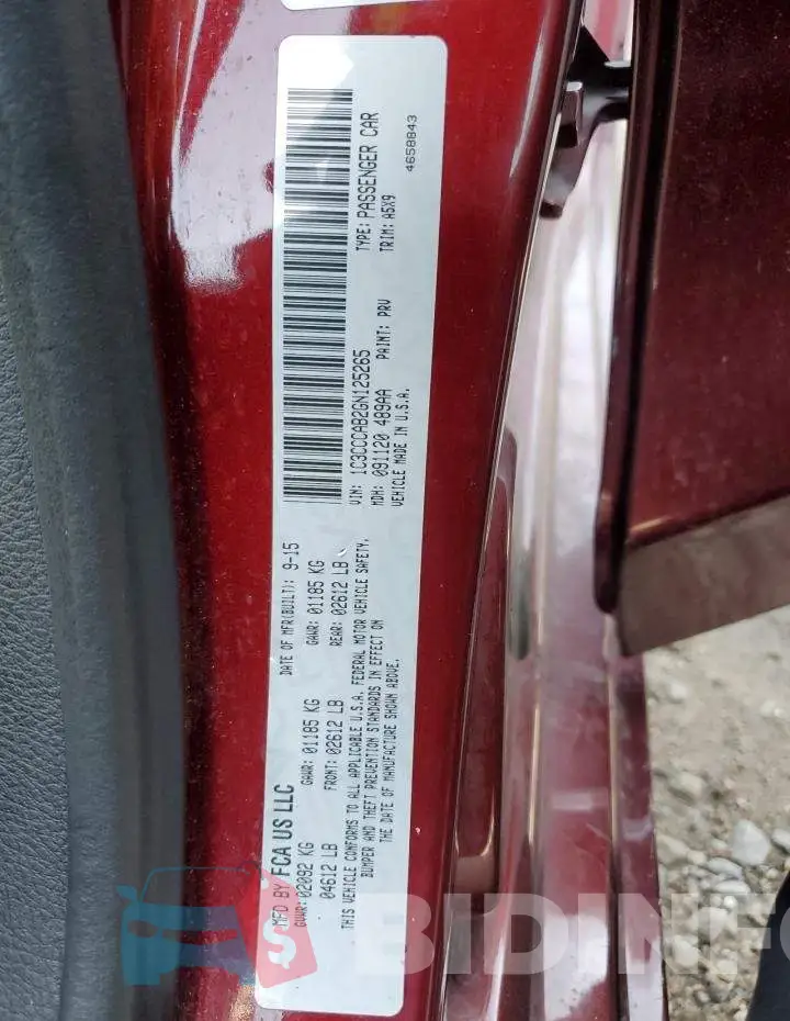 1C3CCCAB2GN125265 Photo# 12