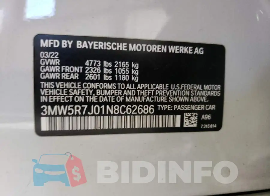 3MW5R7J01N8C62686 Photo# 12