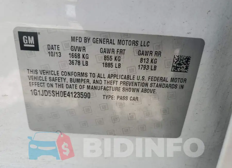 1G1JD5SH0E4123590 Photo# 12