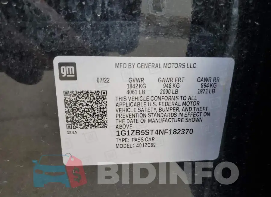 1G1ZB5ST4NF182370 Photo# 12
