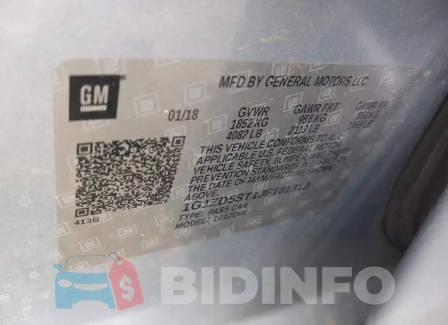 1G1ZD5ST1JF181312 Photo# 13