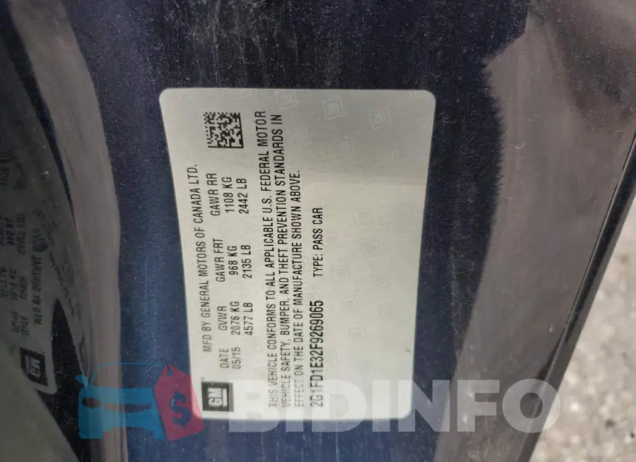 2G1FD1E32F9269065 Photo# 12