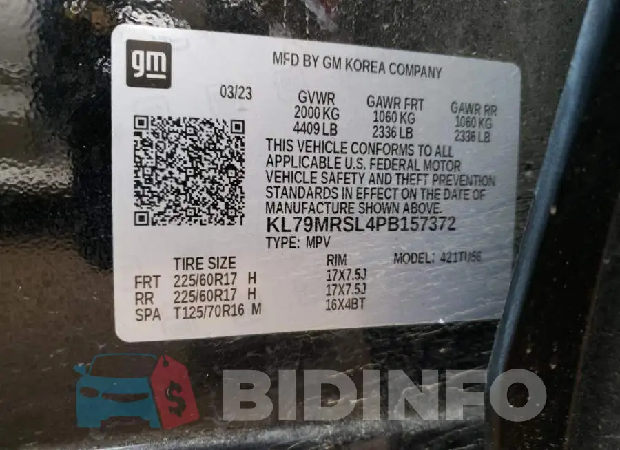 KL79MRSL4PB157372 Photo# 13