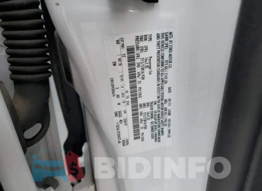 1FADP3F20EL186089 Photo# 12