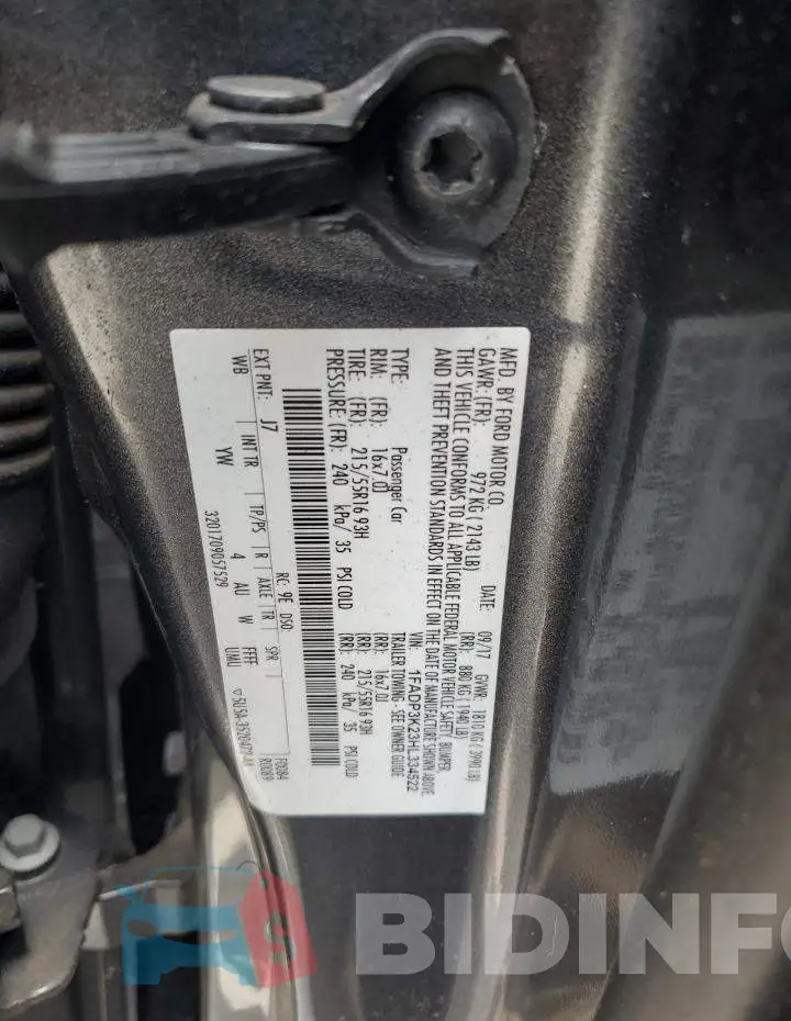 1FADP3K23HL334522 Photo# 12