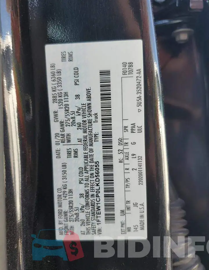 1FTEW1CP0LKD56055 Photo# 12