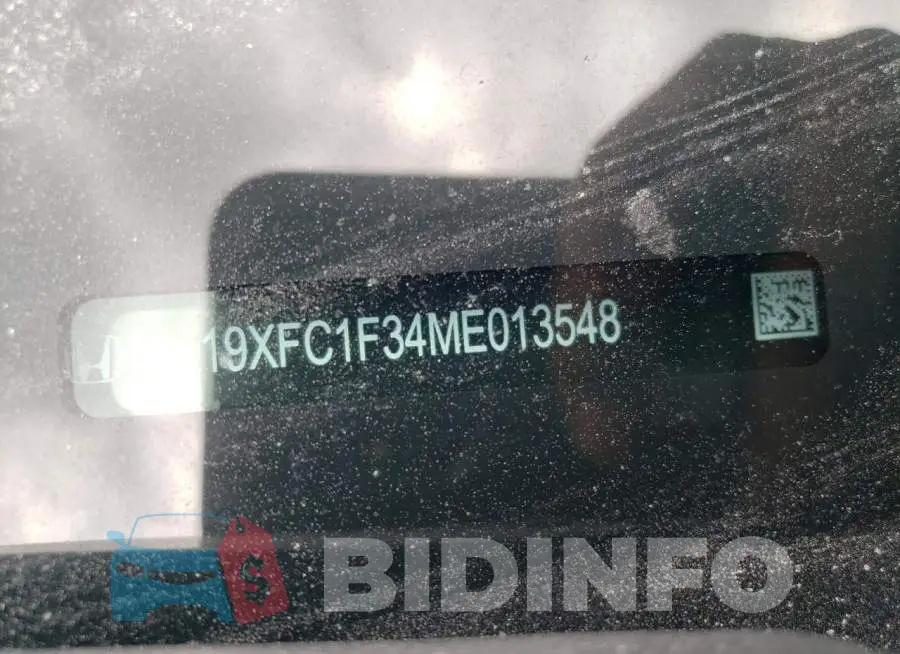 19XFC1F34ME013548 Photo# 12