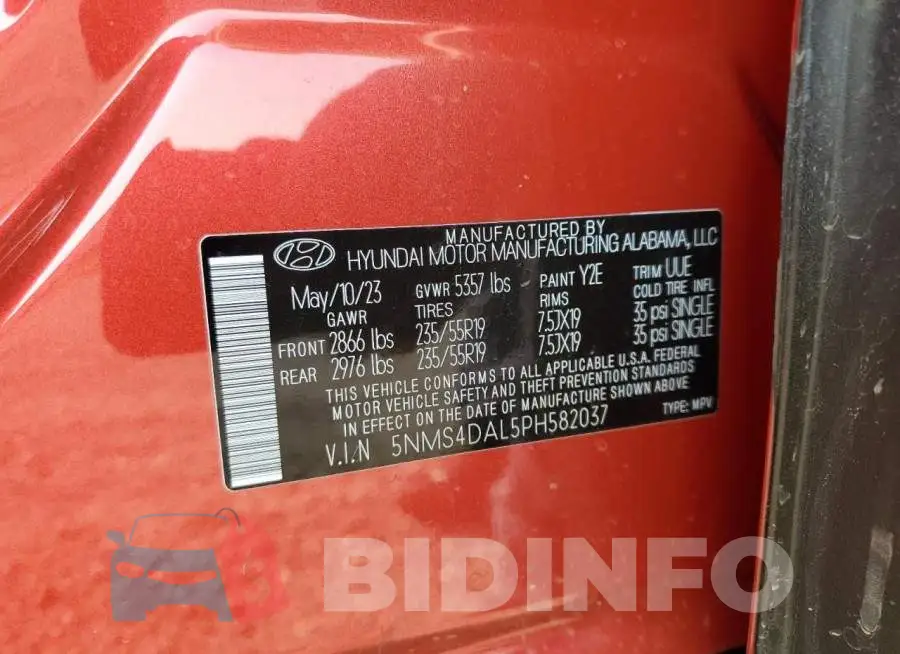 5NMS4DAL5PH582037 Photo# 12