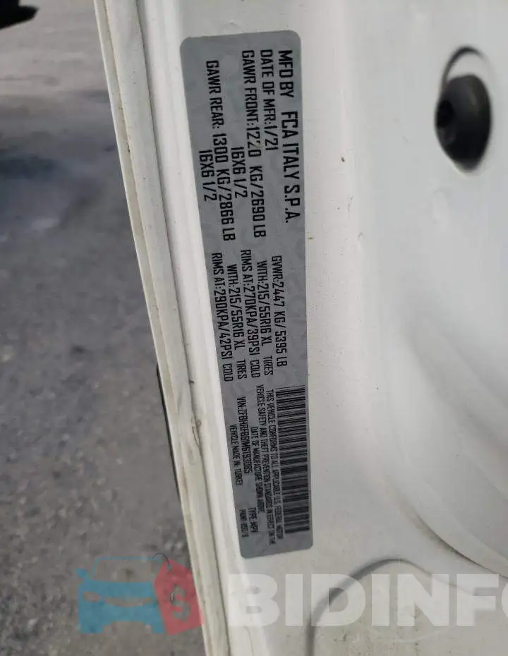 ZFBHRFBB1M6T93085 Photo# 13