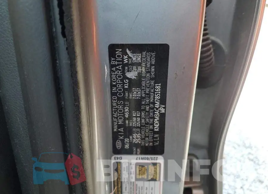KNDPM3AC4M7851681 Photo# 13